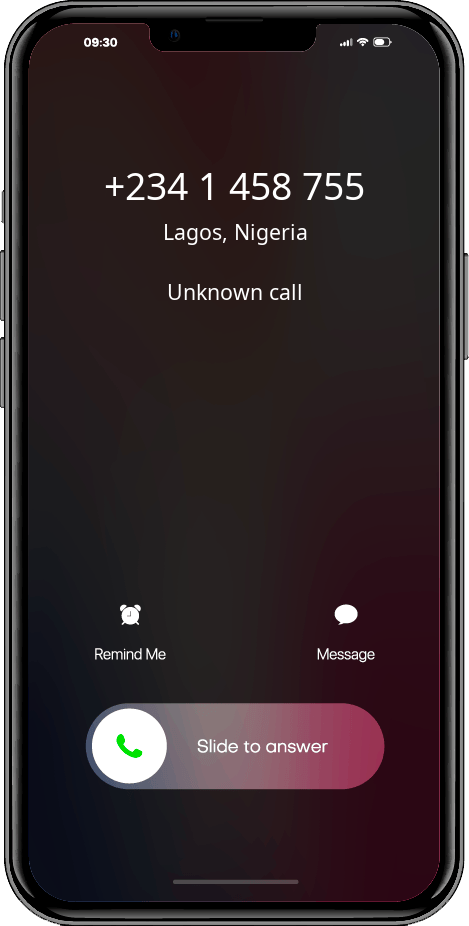 Who called me +234 1 458 755
