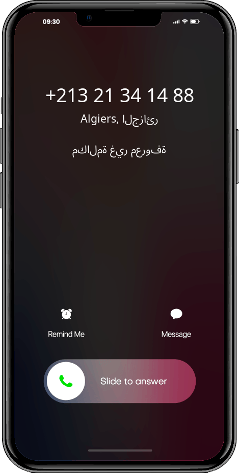 الذي اتصل +21321341488, 021341488