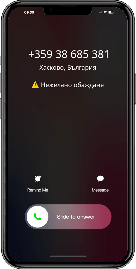 Който се обади +35938685381, 038685381