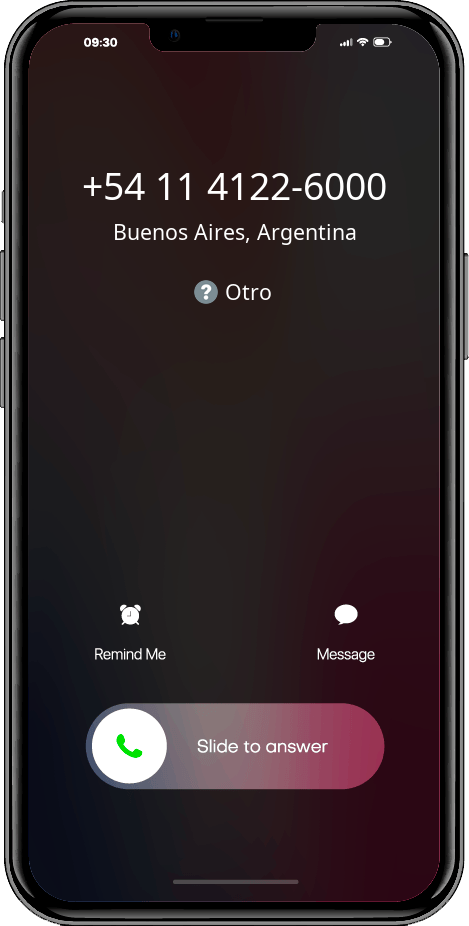 Quien llamó +541141226000, 01141226000