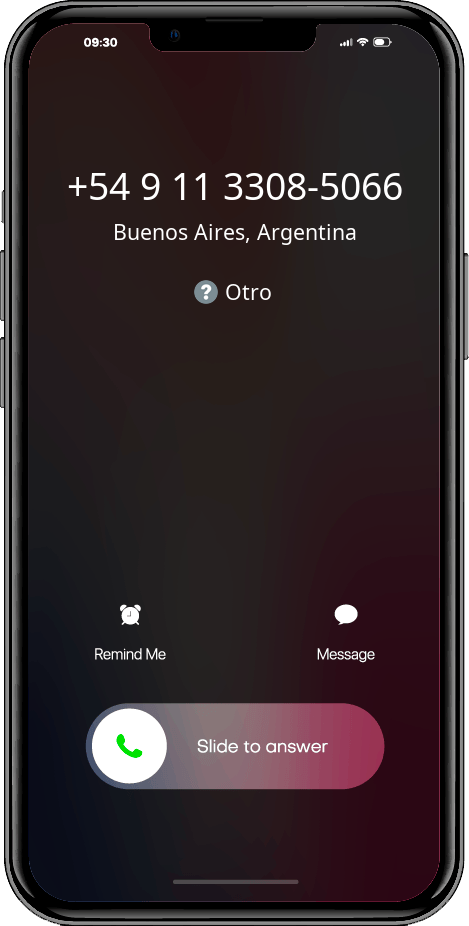 Quien llamó +5491133085066, 0111533085066