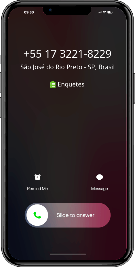 Quem chamou +551732218229, 1732218229