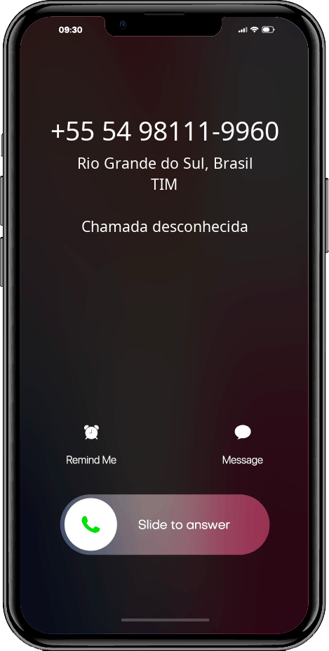 Quem chamou +5554981119960, 54981119960