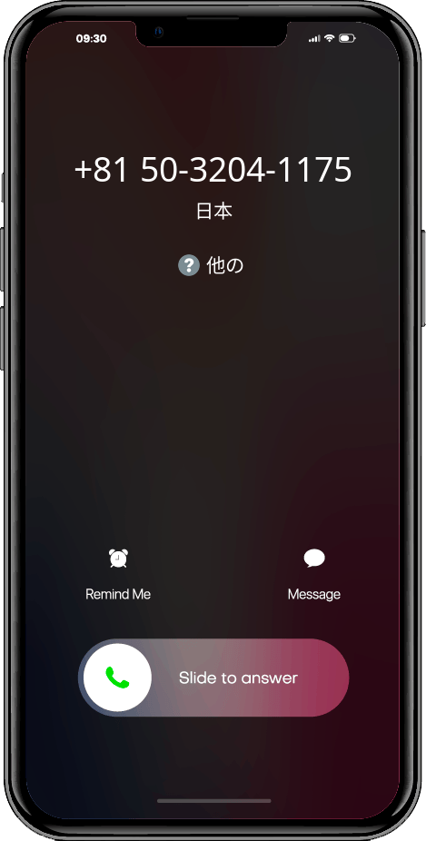 誰が電話したか +815032041175, 05032041175