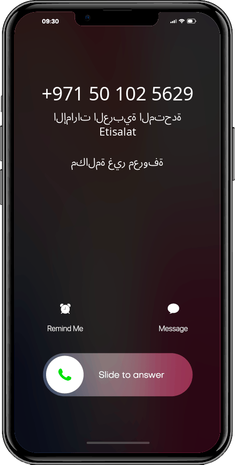 الذي اتصل +971501025629, 0501025629